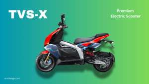 TVS-X Electric Scooter Red