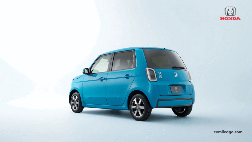 Honda N One e-Chia Full Green Rear View
